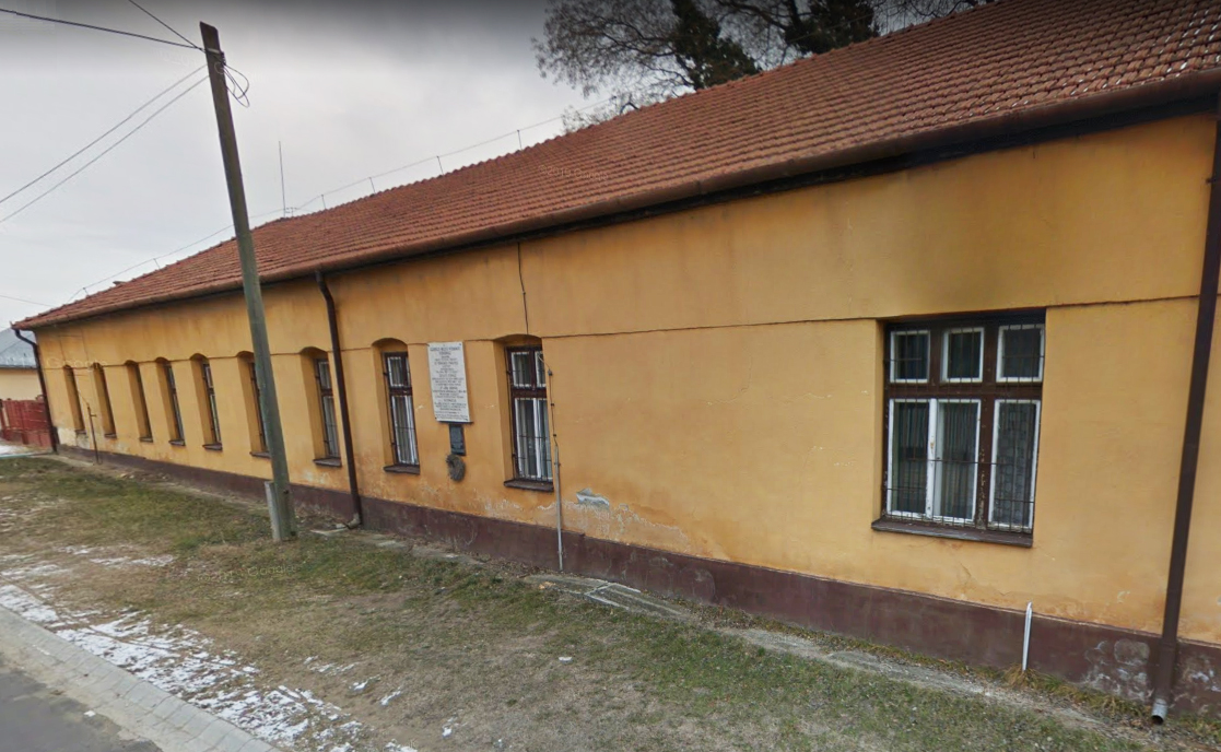 Internátus utca 16. Az egykori szükségkórház épülete (Google felvétel 2012-ben)